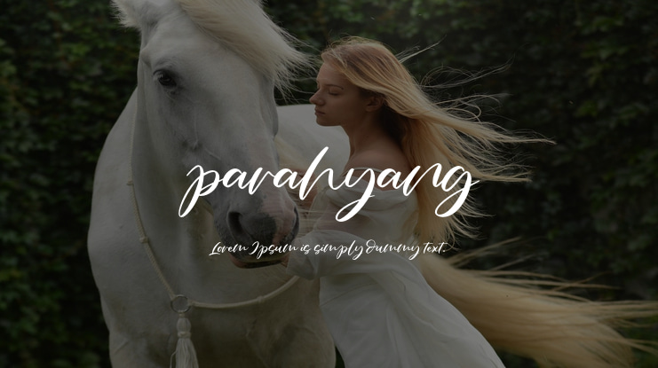 parahyang Font