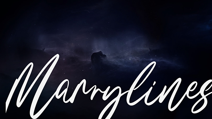 Marrylines Font