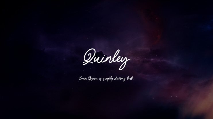 Quinley Font