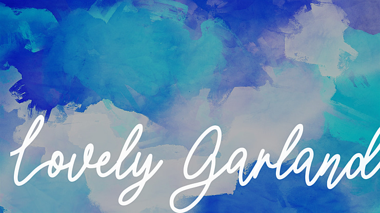 Lovely Garland Font