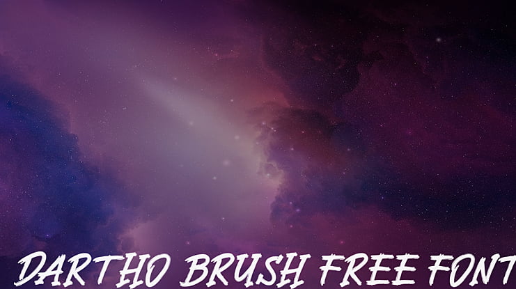 Dartho Brush Free Font