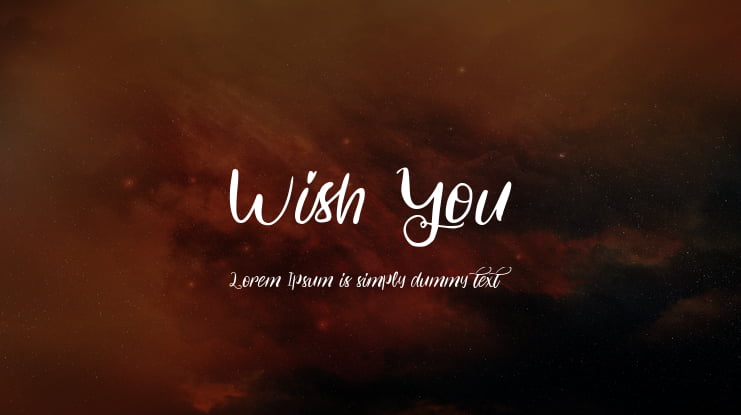 Wish You Font