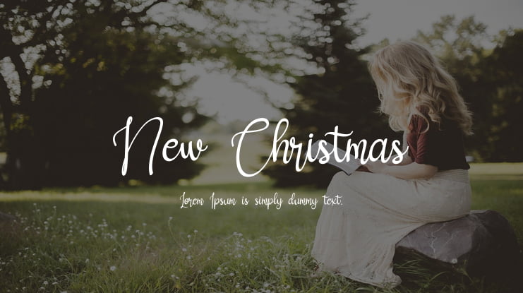 New Christmas Font