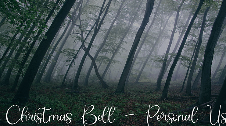 Christmas Bell - Personal Use Font