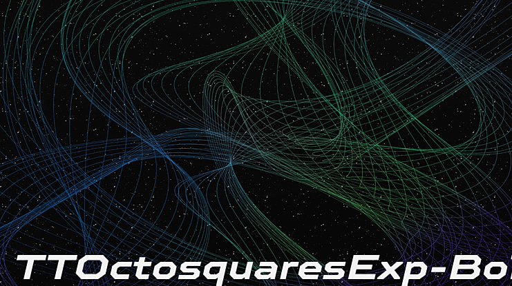 TTOctosquaresExp-BoldIt Font Family