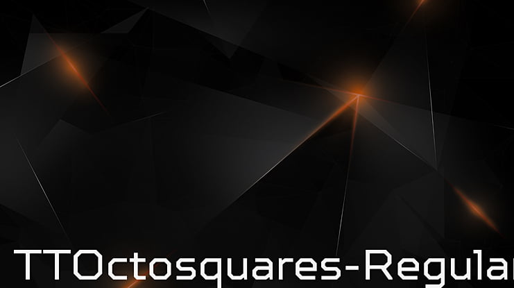 TTOctosquares- Font