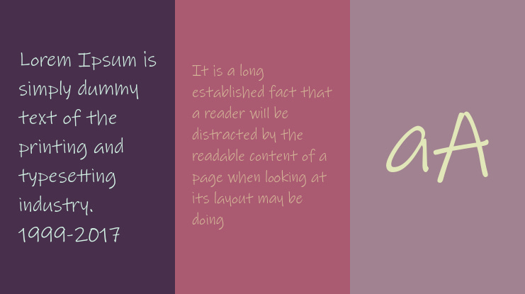 Ascender Handwriting Font