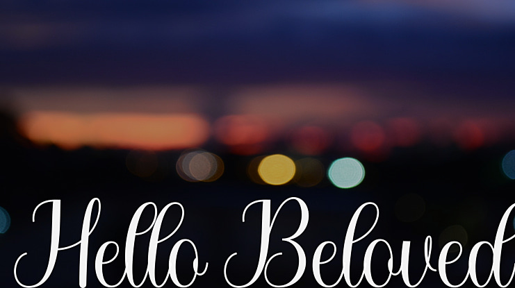 Hello Beloved Font Family