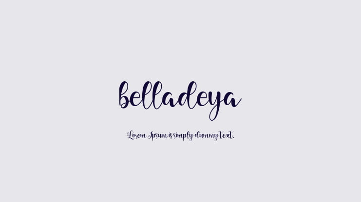 belladeya Font