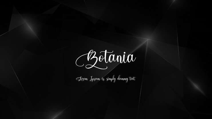 Botania Font