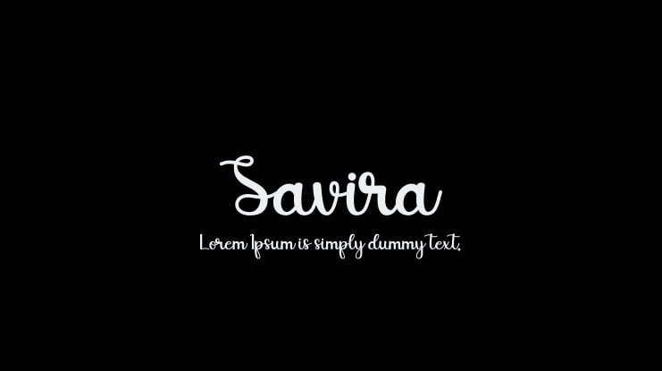 Savira Font
