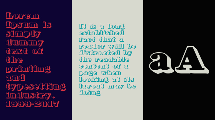 Bower Shadow Font