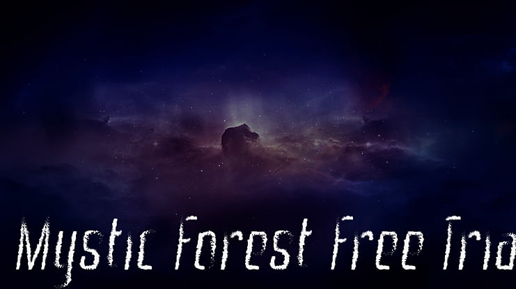 Mystic Forest Free Trial Font