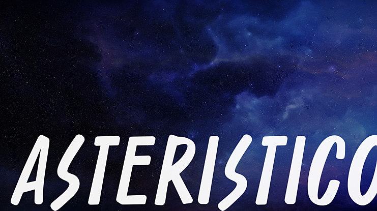 Asteristico Font