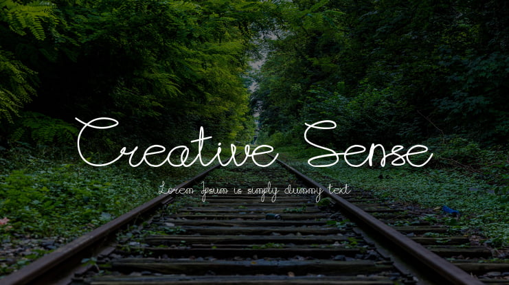 Creative Sense Font