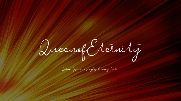 QueenofEternity Font
