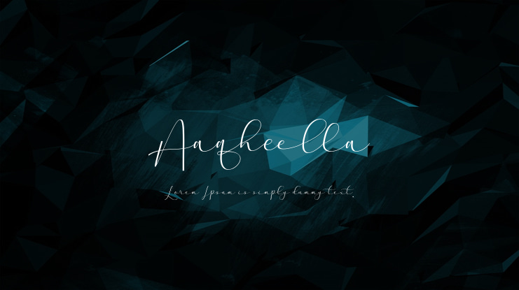 Aaqheella Font