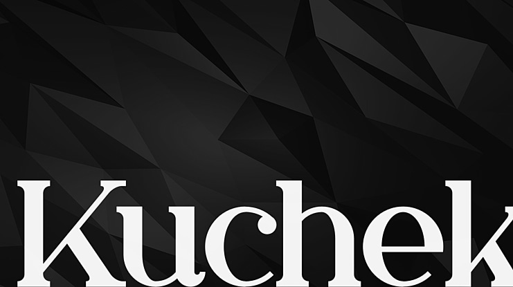 Kuchek Font