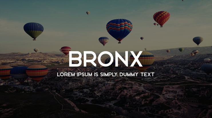 Bronx Font