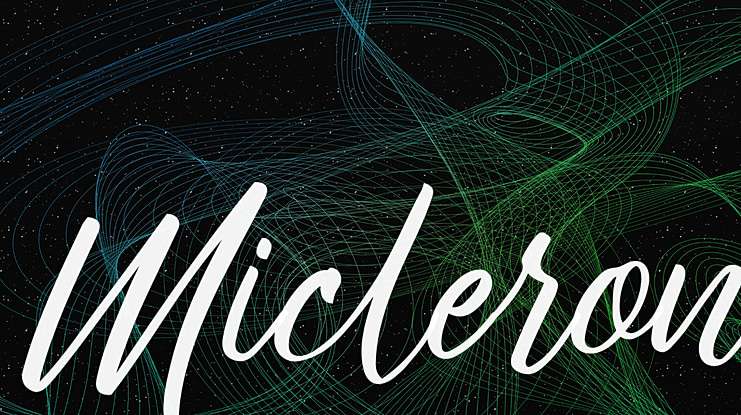 Micleron Font