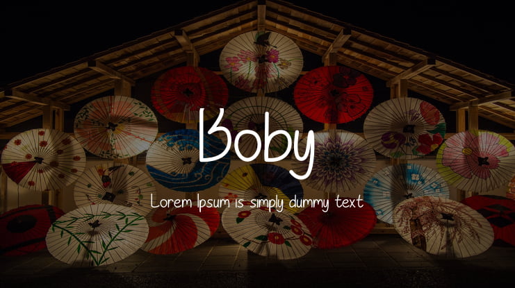 Boby Font