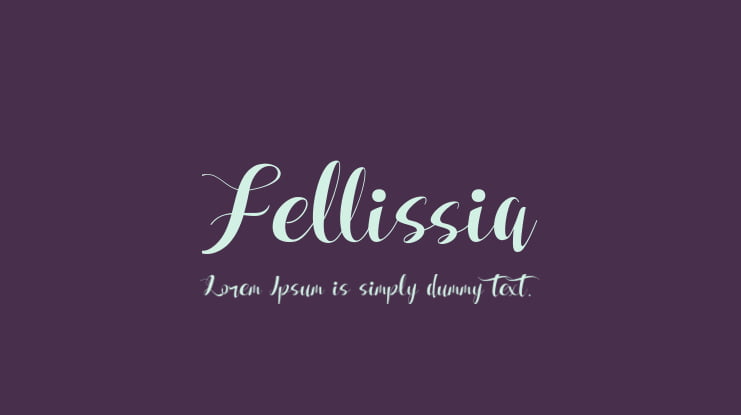 Fellissia Font