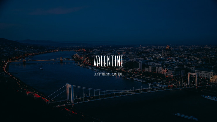 Valentine Font Family