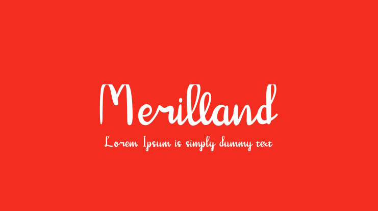 Merilland Font