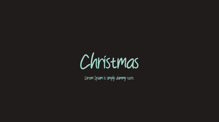 Christmas Font