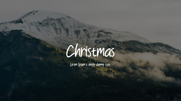 Christmas Font