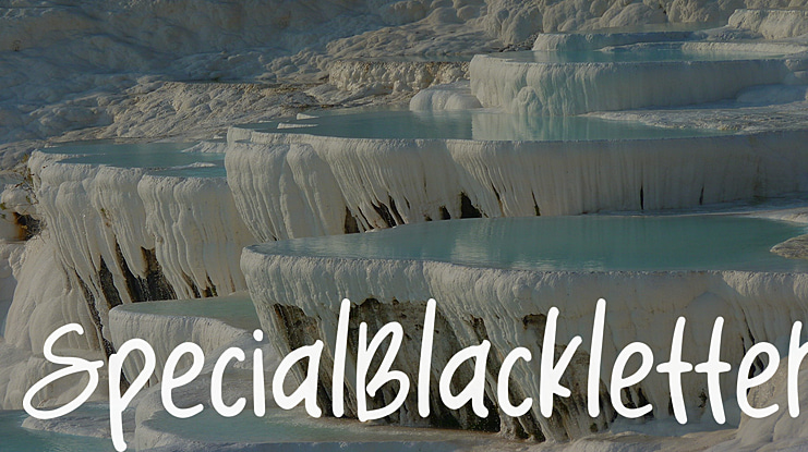 SpecialBlackletter Font