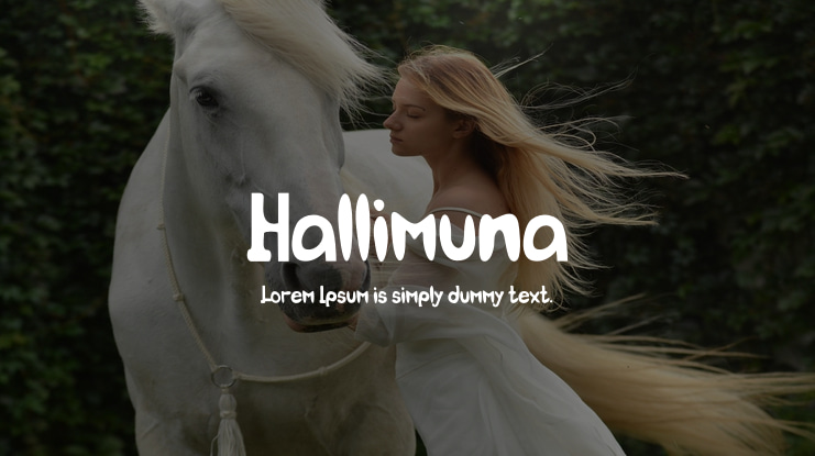 Hallimuna Font
