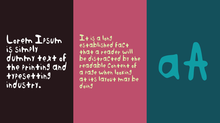 Rorschach M Smooth Font