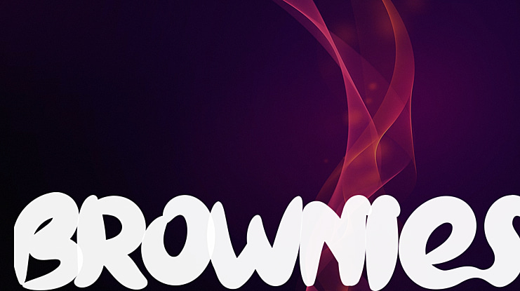 BROWNIES Font