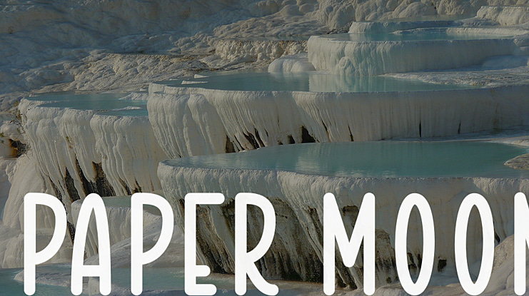 PAPER MOON Font