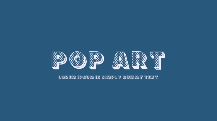 Pop Art Font
