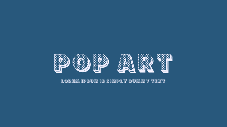 Pop Art Font