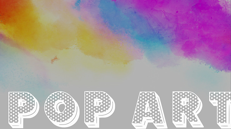 Pop Art Font