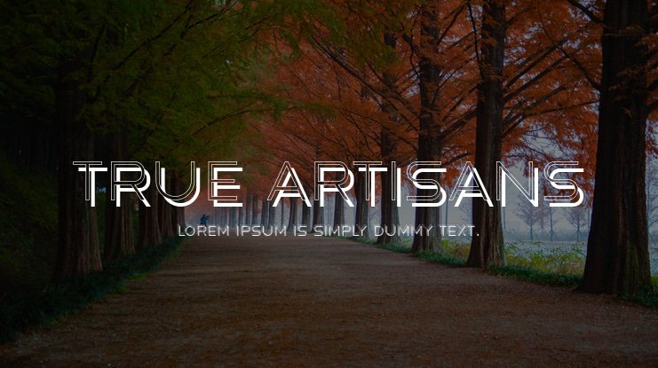 True Artisans Font