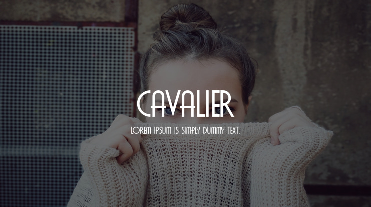 Cavalier Font Family