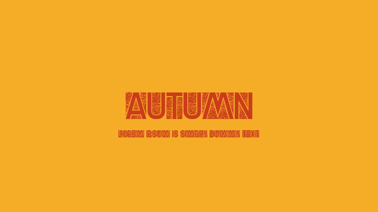 Autumn Font