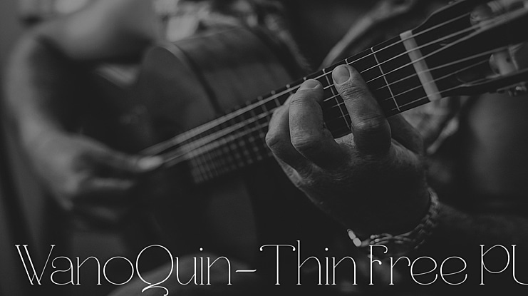 WanoQuin- Free PU Font