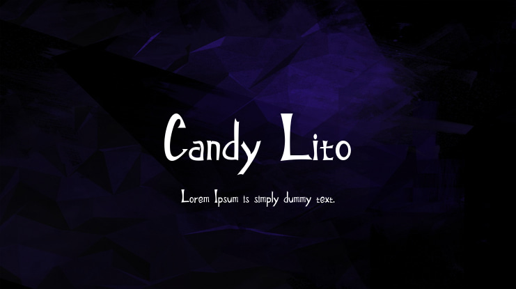 Candy Lito Font