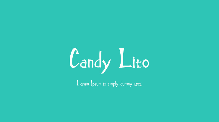 Candy Lito Font