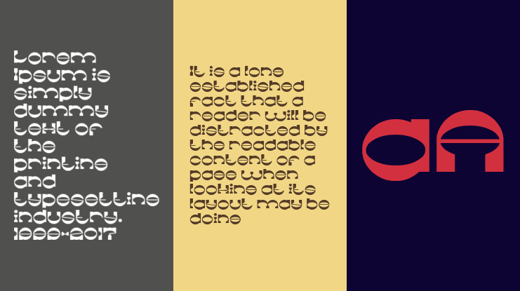 The Machine Gun Font Family