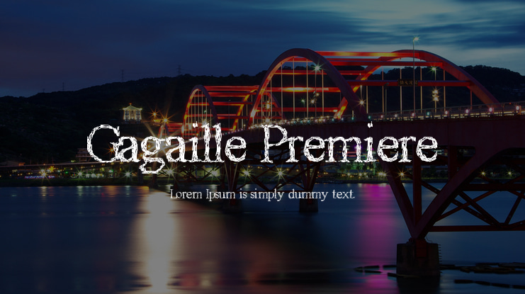 Gagaille Premiere Font