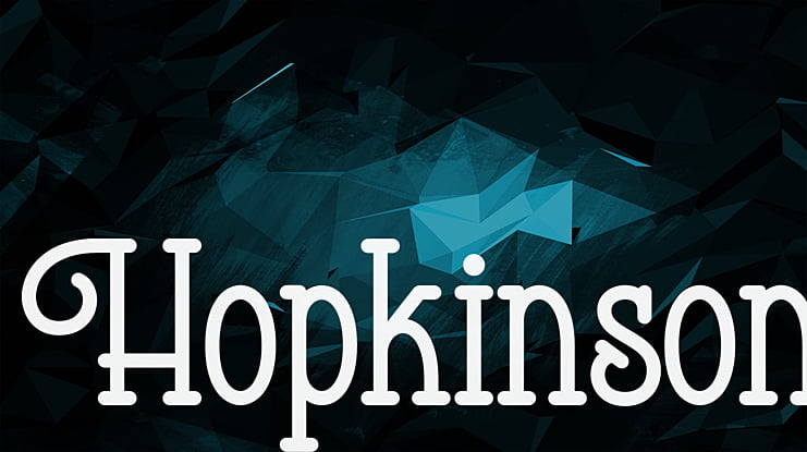 Hopkinson Font Family