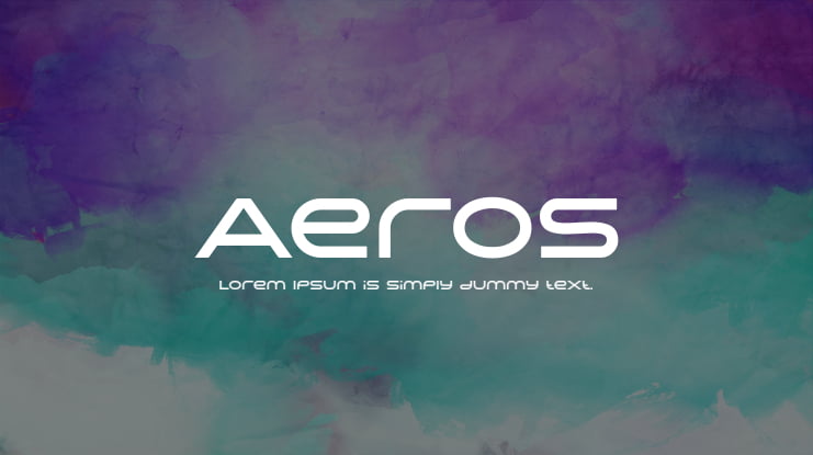 Aeros Font