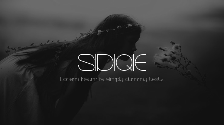 SIDIQIE Font