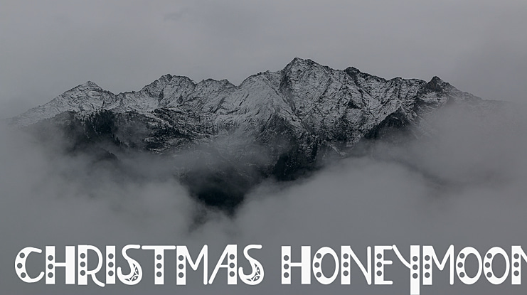 Christmas Honeymoon Font